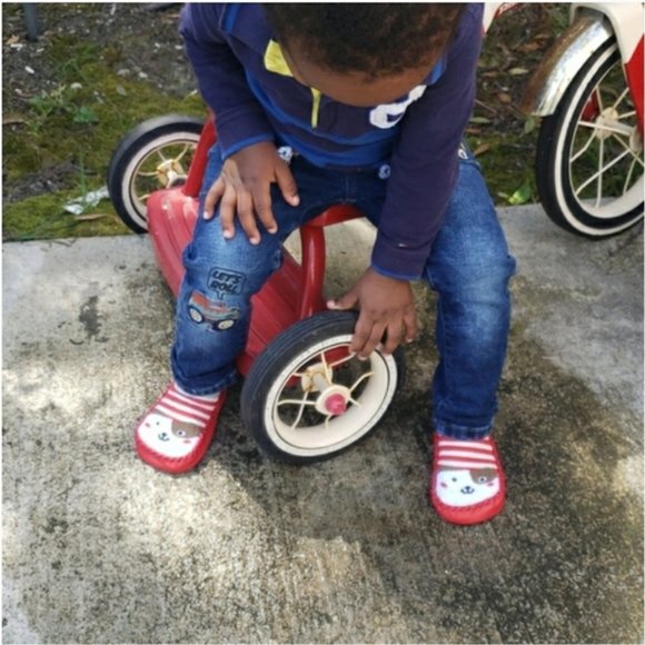 Baby Shoes Socks Animal Infant Sock Shoe Red New - Picture 6 of 16